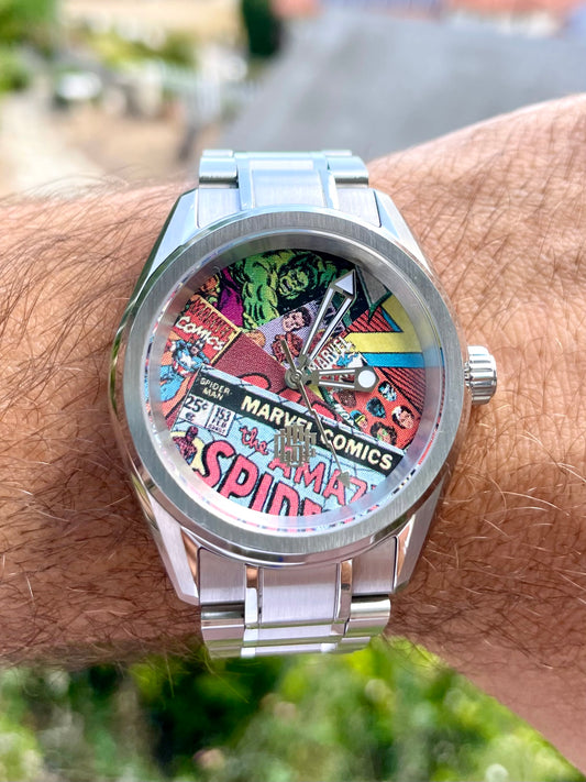 Marvel Comics Hand-Laid Collage | 1 of 1